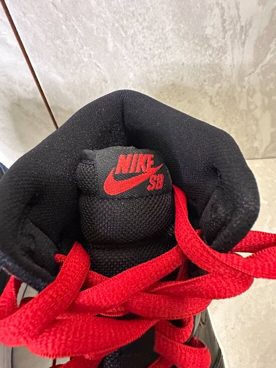 Nike SB Air Jordan 1 QS black/red/blue Craig Stecyk/Lance Mountain 2014 Size 9 - Picture 5 of 14